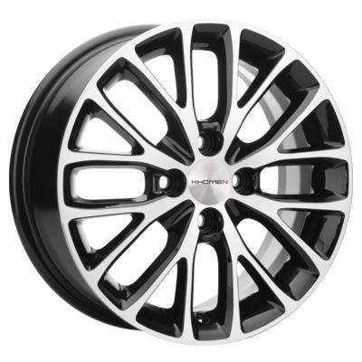 Khomen Wheels KHW1506 (Lada Granta) 6x15 4x98 ET36 D58,6 Black-FP
