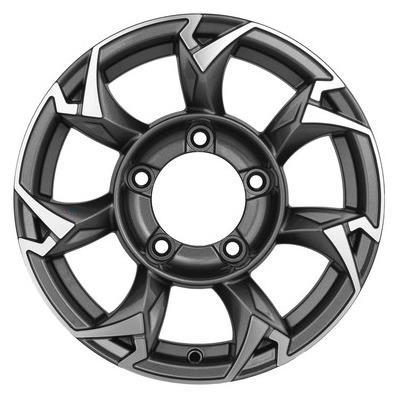 Khomen Wheels KHW1505 (Jimny) 5,5x15 5x139,7 ET5 D108,1 Gray-FP