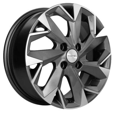 Khomen Wheels KHW1508 (Rio) 6x15 4x100 ET46 D54,1 Gray-FP