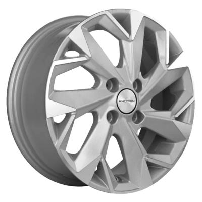 Khomen Wheels KHW1508 (XRay) 6x15 4x100 ET40 D60,1 F-Silver-FP