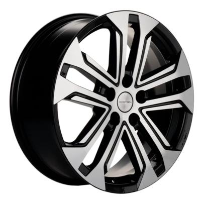 Khomen Wheels KHW1803 (Chery Tiggo 4/Tiggo 7 Pro) 7x18 5x108 ET33 D60,1 Black-FP
