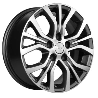 Khomen Wheels KHW1608 (Opel Zafira) 6,5x16 5x108 ET43 D65,1 Gray-FP