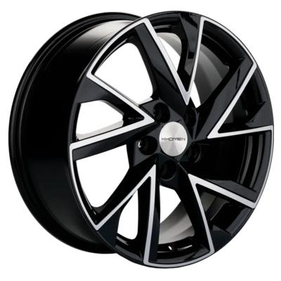 Khomen Wheels KHW1714 (Chery Tiggo 3 / Chery Tiggo 3pro) 7x17 5x108 ET45 D60,1 Black-FP