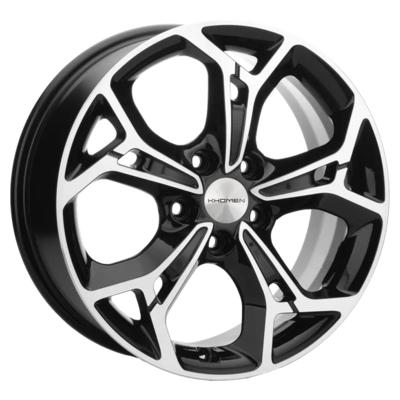 Khomen Wheels KHW1702 (Forester) 7x17 5x114,3 ET48 D56,1 Black-FP