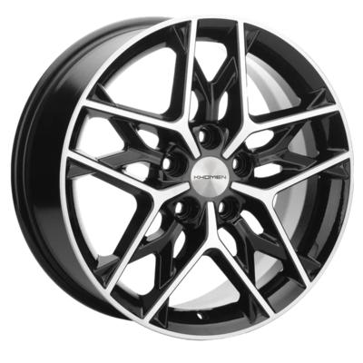 Khomen Wheels KHW1709 (Ford C-Max) 7x17 5x108 ET50 D63,35 Black-FP