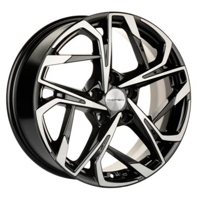 Khomen Wheels KHW1716 (Moskvich 3) 7x17 5x108 ET49 D59,5 Black-FP