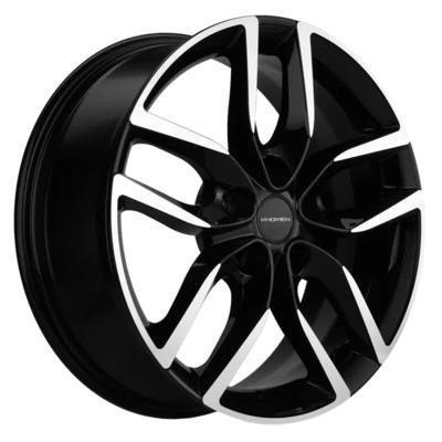 Khomen Wheels KHW1708 (Chery tiggo 7pro) 6,5x17 5x108 ET33 D60,1 Black-FP