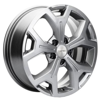 Khomen Wheels KHW1710 (Chery tiggo 7/ 7pro) 7x17 5x108 ET33 D60,1 Gray