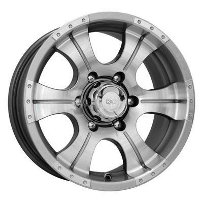 K&K Baykonur (KS465) 8x16 6x139,7 ET0 D110,1 Dark platinum