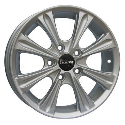 Tech Line 523 6x15 4x114,3 ET45 D56,6 Silver