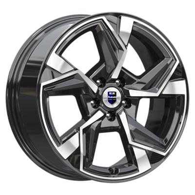 K&K Kayan (KS101) 7,5x18 5x108 ET33 D67,1 Almaz chernyy