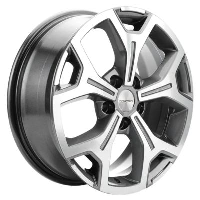 Khomen Wheels KHW1710(2) (VW Transporter) 6,5x17 5x120 ET55 D65,1 Gray-FP