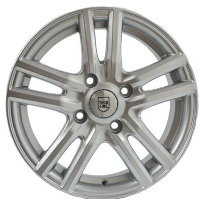 Tech Line 529 6x15 4x114,3 ET40 D66,1 Silver