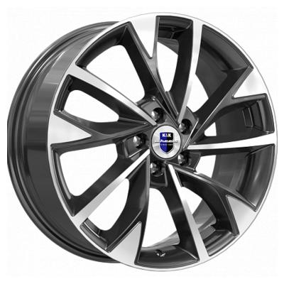 K&amp;K Rokvud (KS900) 7x17 5x105 ET38 D56,6 Almaz chernyy