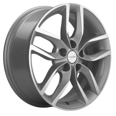Khomen Wheels KHW1708 (Kodiaq/Tiguan) 6,5x17 5x112 ET38 D57,1 F-Silver-FP