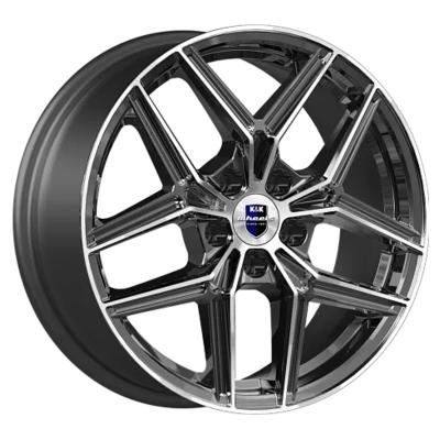 K&amp;K Yunion (KS1025) 7x17 5x114,3 ET50 D67,1 Almaz chernyy