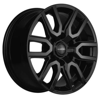 Khomen Wheels KHW1723 (Fortuner/Hilux) 8x17 6x139,7 ET30 D106,1 Black