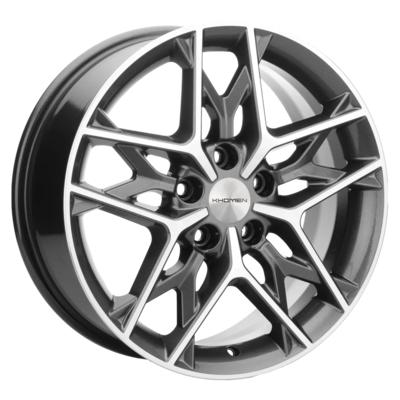 Khomen Wheels KHW1709 (Chery Tiggo 3/Tiggo 3 Pro) 7x17 5x108 ET45 D60,1 Gray-FP