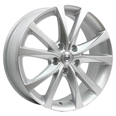 Tech Line 734 6,5x17 5x108 ET50 D63,4 Silver