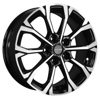 Khomen Wheels KHW1605 (Seltos/Soul) 6,5x16 5x114,3 ET44 D67,1 Black-FP