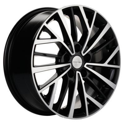 Khomen Wheels KHW1717 (Chery Tiggo 7pro/Exeed LX) 6,5x17 5x108 ET33 D60,1 Black-FP