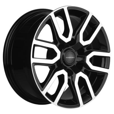 Khomen Wheels KHW1723 (Toyota LC Prado/Lexus GX) 8x17 6x139,7 ET25 D106,1 Black-FP