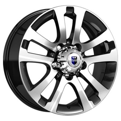 K&amp;K Sahara-Patriot (KS1056) 7x18 5x139,7 ET35 D108,5 Almaz chernyy