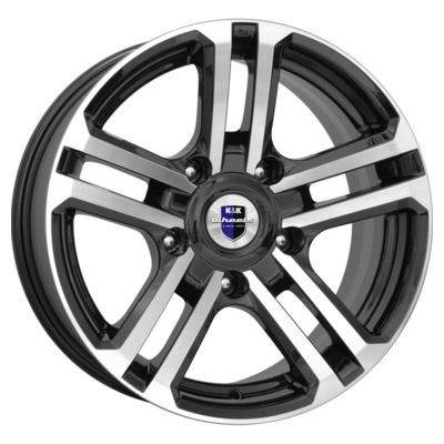 K&amp;K Palladika (KS591M) 7x16 5x139,7 ET5 D110,1 Almaz chernyy