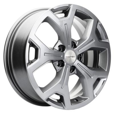 Khomen Wheels KHW1710 (DFM AX 7) 7x17 5x108 ET43 D65,1 Gray