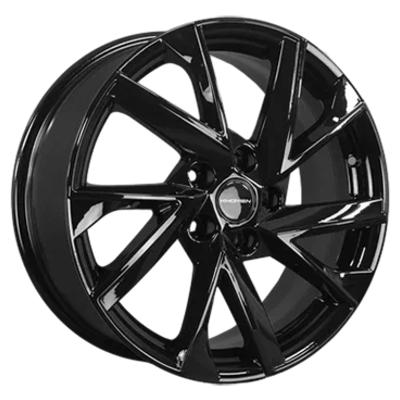 Khomen Wheels KHW1714 (Jac/Moskvich 3) 7x17 5x108 ET40 D54,1 Black