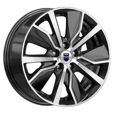 K&amp;K Gambit (KS961) 6,5x16 5x114,3 ET45 D66,1 Almaz chernyy