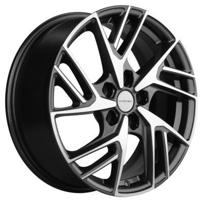 Khomen Wheels KHW1722 (Chery Tiggo 7pro/Exeed LX) 6,5x17 5x108 ET33 D60,1 Gray-FP
