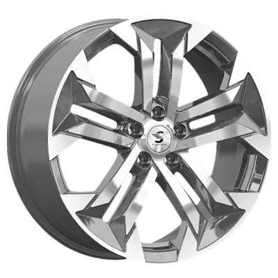 Premium Series KR015 (Exeed TXL/VX) 7,5x19 5x108 ET36 D65,1 Diamond Gloss Graphite