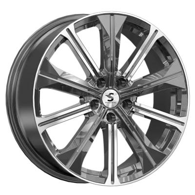 Premium KR013 (Tiggo 7 Pro) 7x19 5x108 ET33 D60,1 Diamond Gloss Graphite