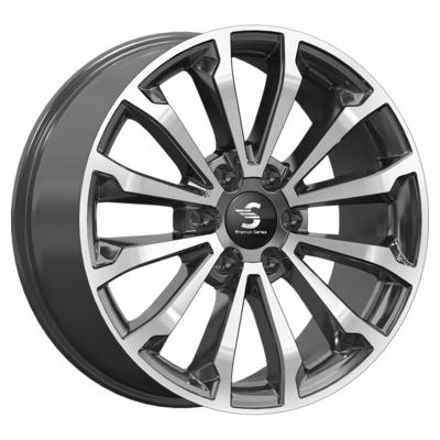 Premium Series KR006 (TANK 500) 8,5x20 6x139,7 ET33 D100,1 Diamond Black Gris