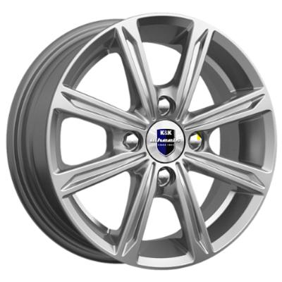 K&amp;K Flesh-original (KS698) 5x14 4x100 ET43 D60,1 Dark platinum