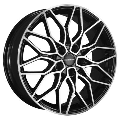 Khomen Wheels KHW1813 (Geely Monjaro/Tugella) 7x18 5x108 ET46 D63,4 Black-FP
