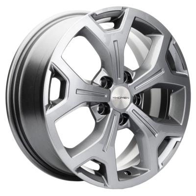 Khomen Wheels KHW1710 (Jolion) 7x17 5x114,3 ET37 D66,5 Gray