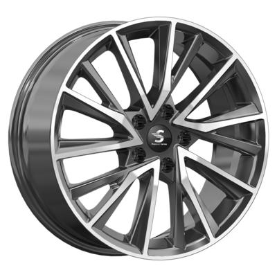 Premium Series KR010 (Tiggo 8 Pro) 7,5x18 5x108 ET47 D60,1 Diamond Black Gris