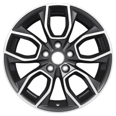 Khomen Wheels KHW1713 (Kia K5) 7x17 5x114,3 ET48 D67,1 Black-FP
