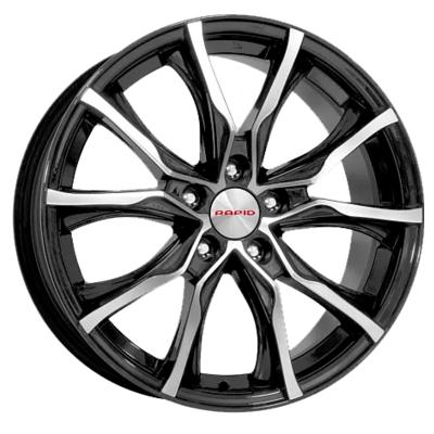 K&amp;K Tvist-original (KS697M) 7,5x17 5x108 ET49 D67,1 Almaz chernyy