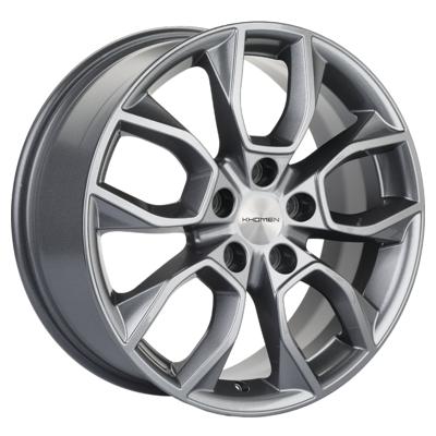 Khomen Wheels KHW1713 (Changan CS35 Plus) 7x17 5x110 ET46 D63,3 Gray
