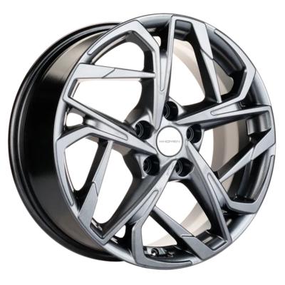 Khomen Wheels KHW1716 (Jac/Moskvich 3) 7x17 5x108 ET40 D54,1 Gray