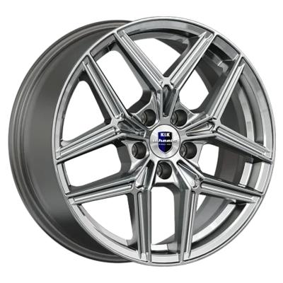 K&K Yunion (KS102) 7x17 5x114,3 ET45 D67,1 Dark platinum