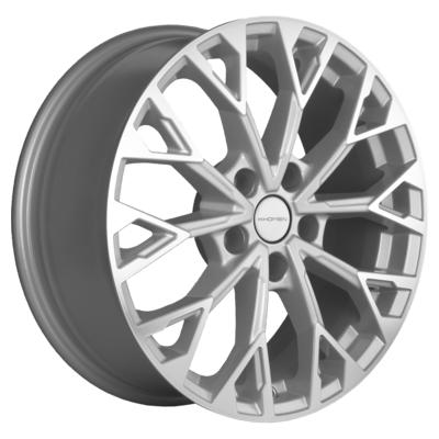 Khomen Wheels KHW1718 (CX-5/i40/Changan CS75FL/Besturn X80) 7x17 5x114,3 ET45 D67,1 F-Silver-FP