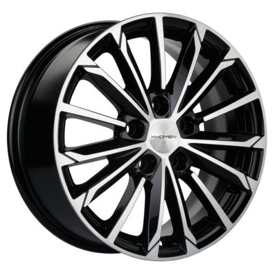 Khomen Wheels KHW1611 (Evolute i-Pro) 6,5x16 5x108 ET43 D65,1 Black-FP