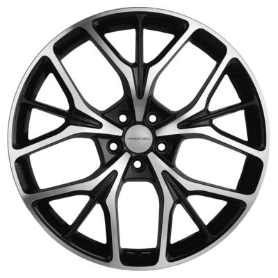 Khomen Wheels KHW2012 (Geely Monjaro (KX11)) 8x20 5x108 ET46 D63,4 Black-FP