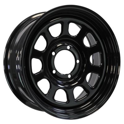 ZEPP 4h4 UAZ, GAZ Sobol', Dodge Ram 1500 Semicircle 8x18 5x139,7 ET15 D110 Gloss Black