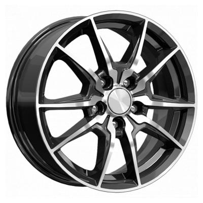 K&amp;K Adamar-original (KS886) 6,5x16 5x100 ET48 D56,1 Almaz chernyy