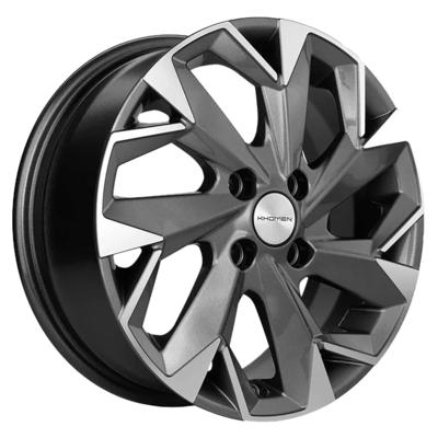 Khomen Wheels KHW1508 (Logan/Sandero) 6x15 4x100 ET40 D60,1 Gray-FP